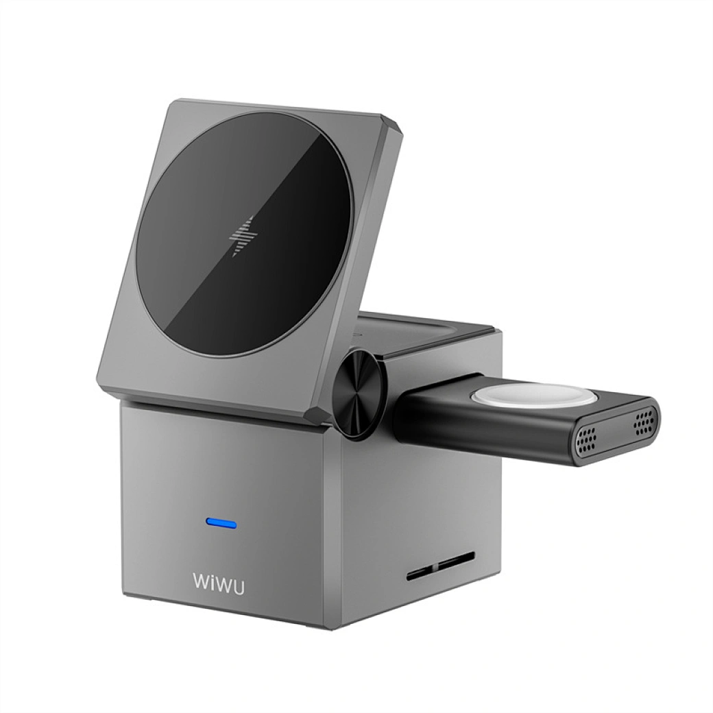 WiWU Small Aquare 3 in 1 wireless charger Wi-W030